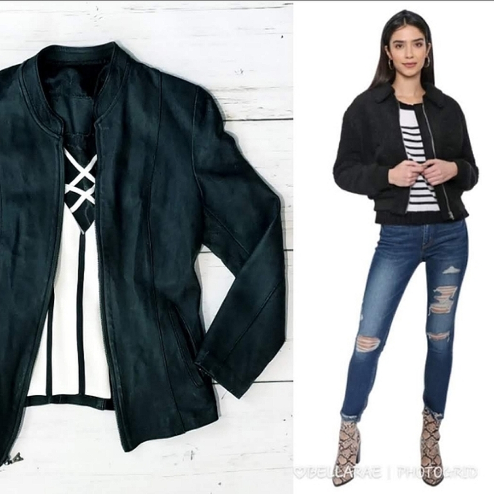 Italian Leather Jacket by Arma Bueno
